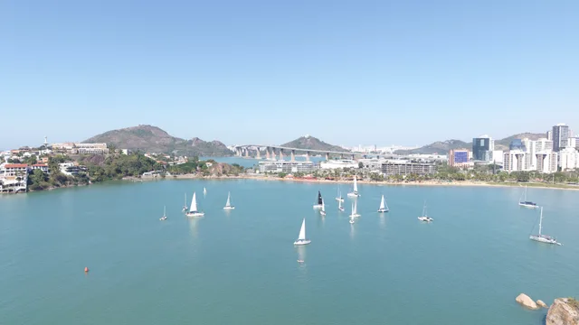 Enseada do Suá visto do alto