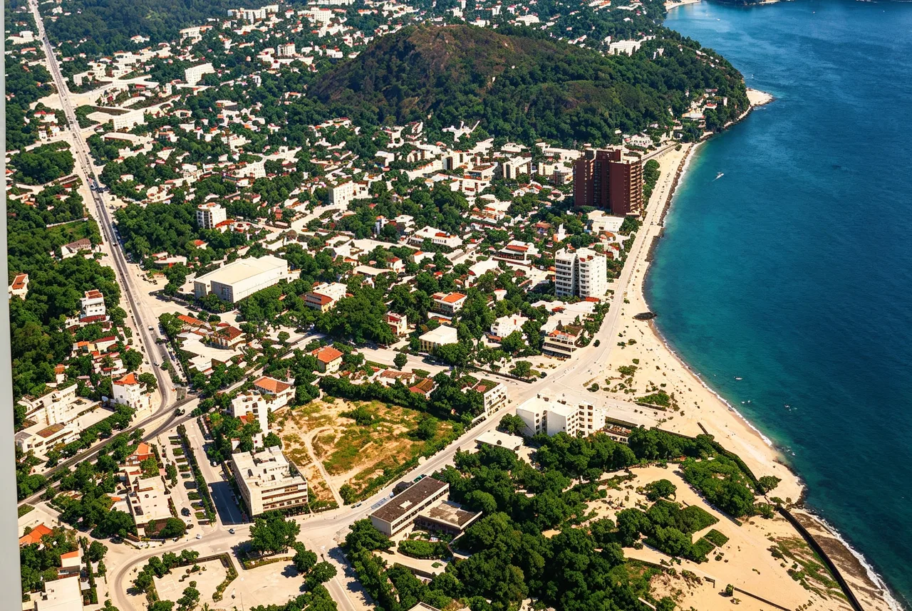 Praia do Canto em fotografia histórica