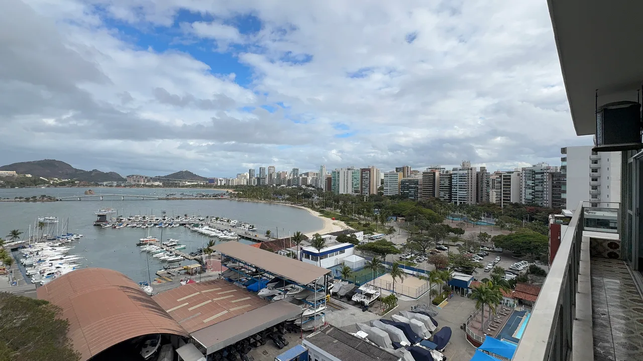 Praia do Canto visto do alto