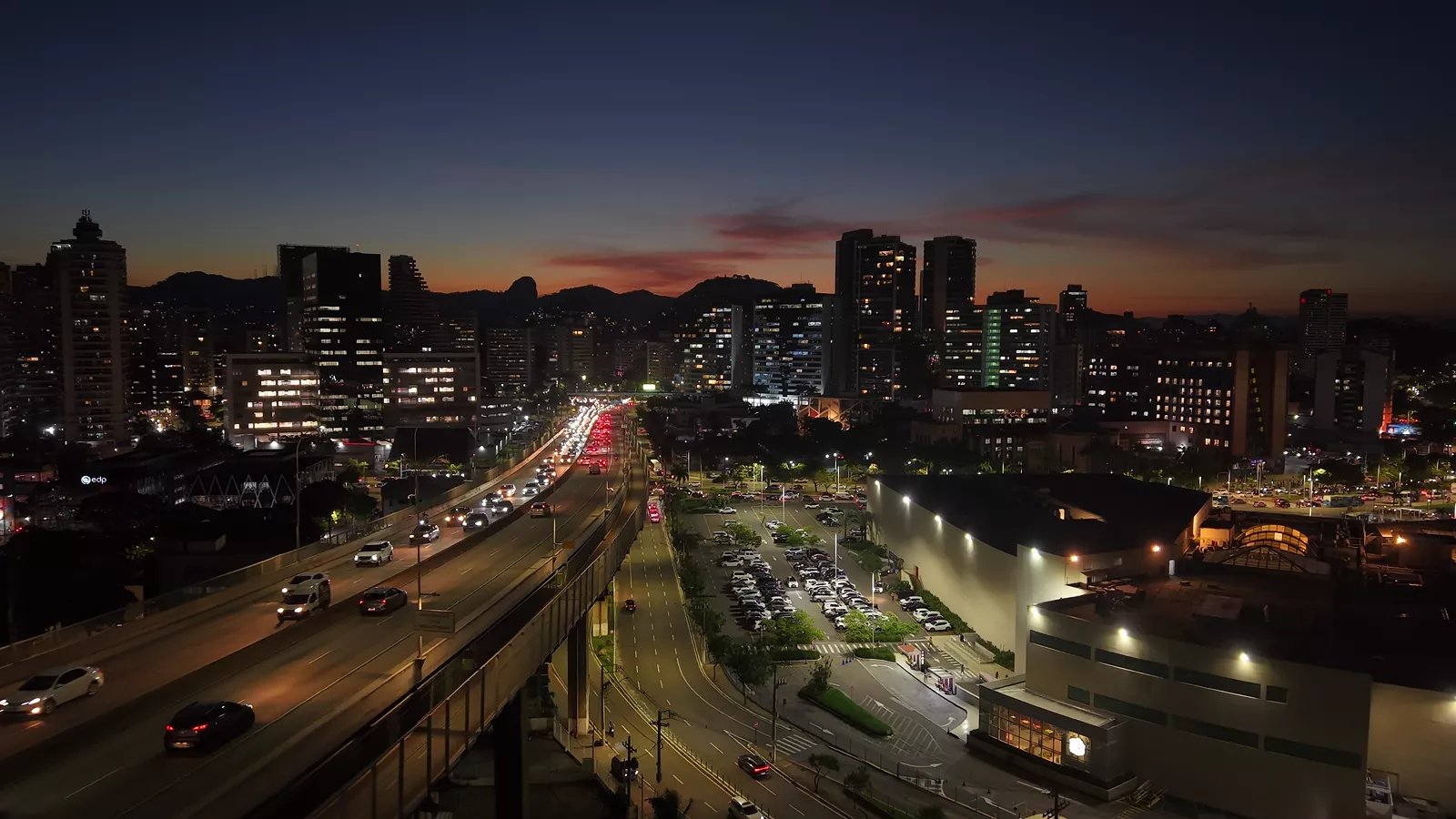 Enseada do Suá visto do alto