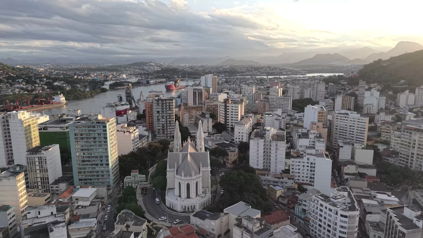 Centro visto do alto
