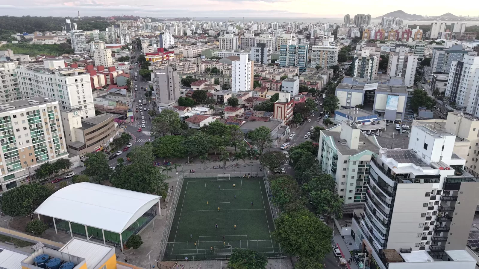 Jardim Camburi visto do alto