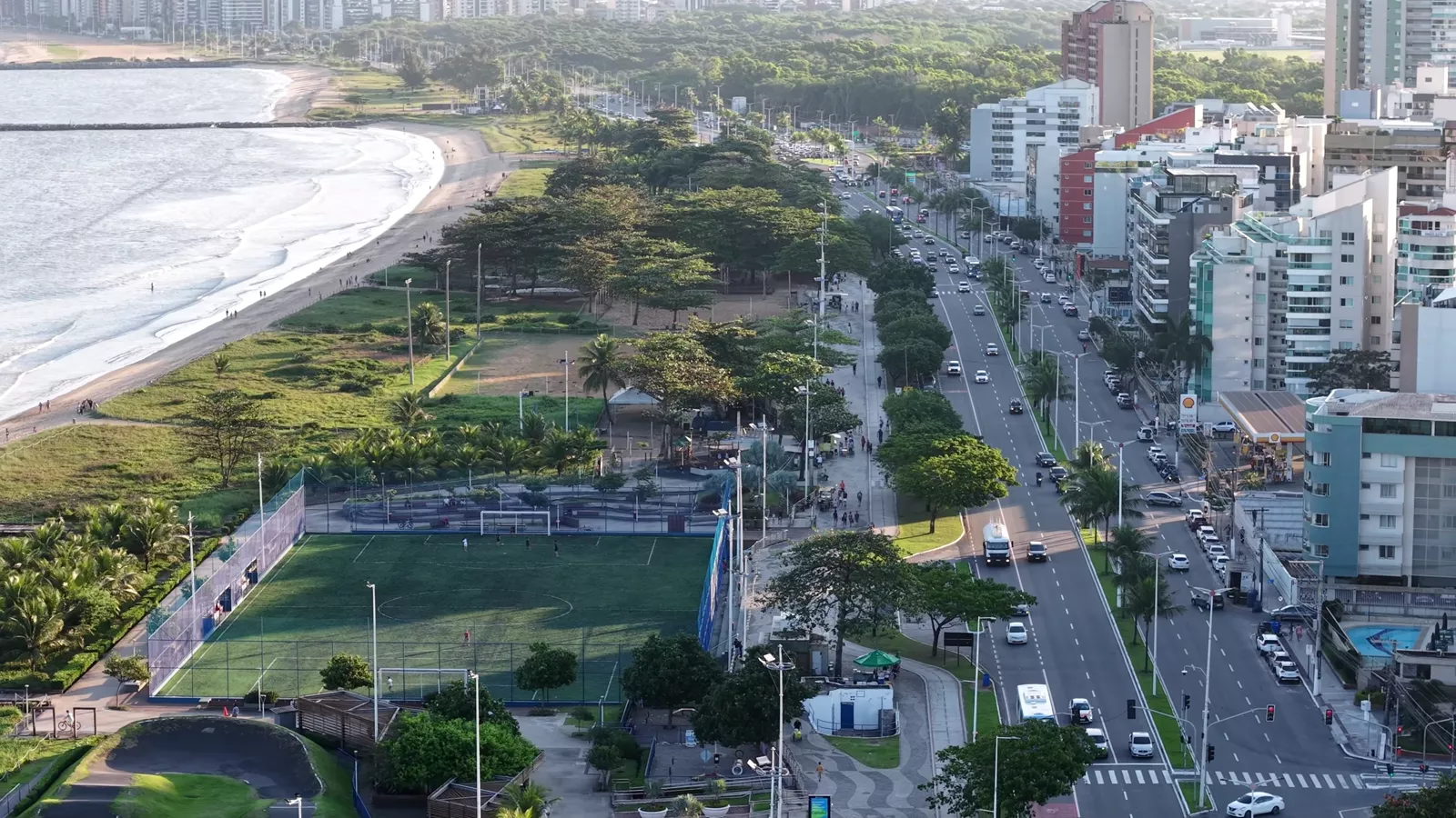 Jardim Camburi visto do alto